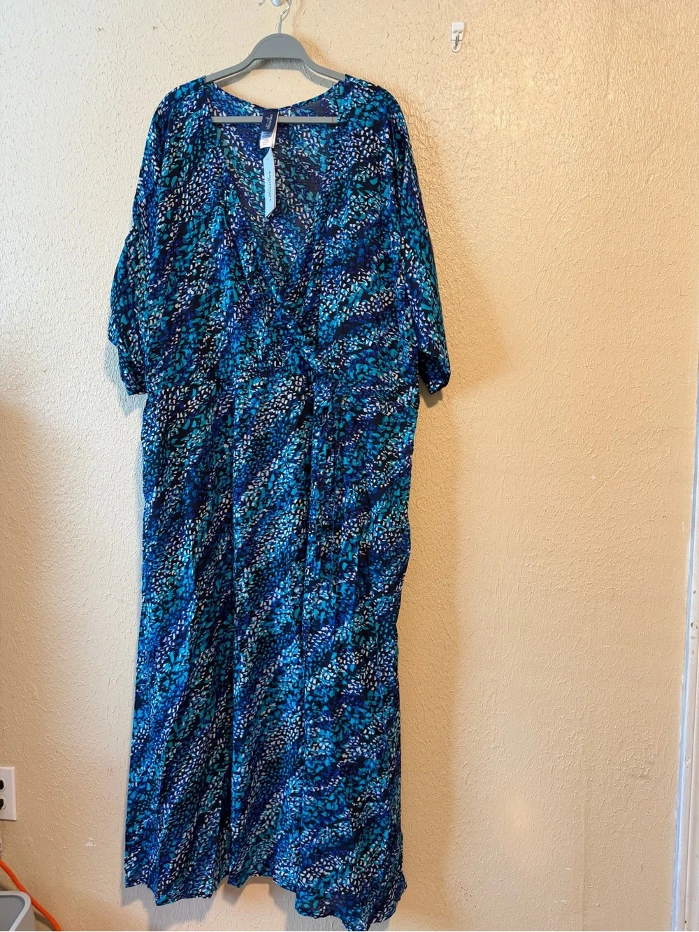 Swimsuit for All Faux Wrap Swim Cover Size 30/32 Plus Size‎ Beach Swimming Pool